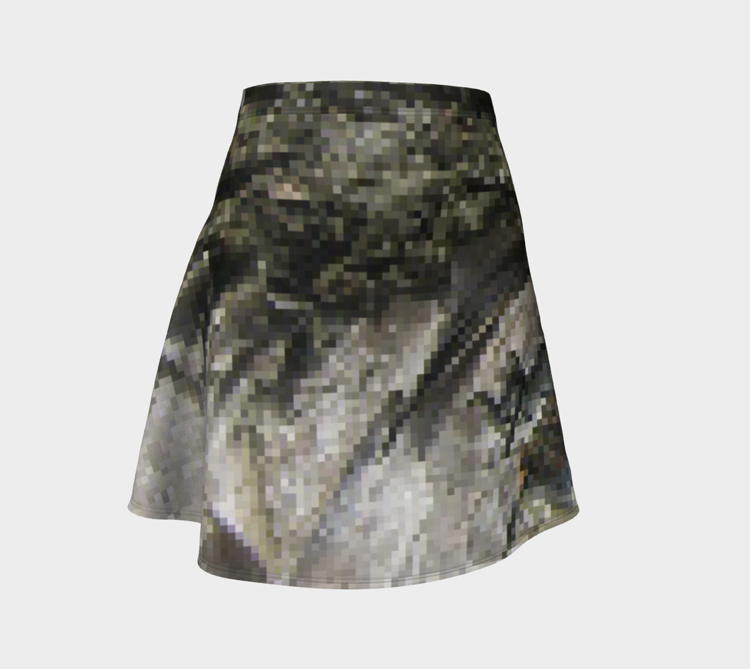 Grey Shades Flare Skirt 23