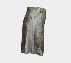 Grey Shades Flare Skirt 18