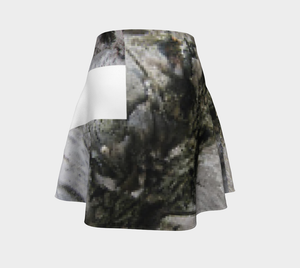 Grey Shades Flare Skirt 19
