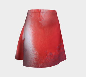 Red Shades Flare Skirt 3