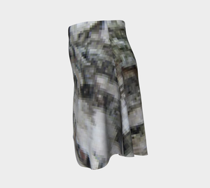 Grey Shades Flare Skirt 8
