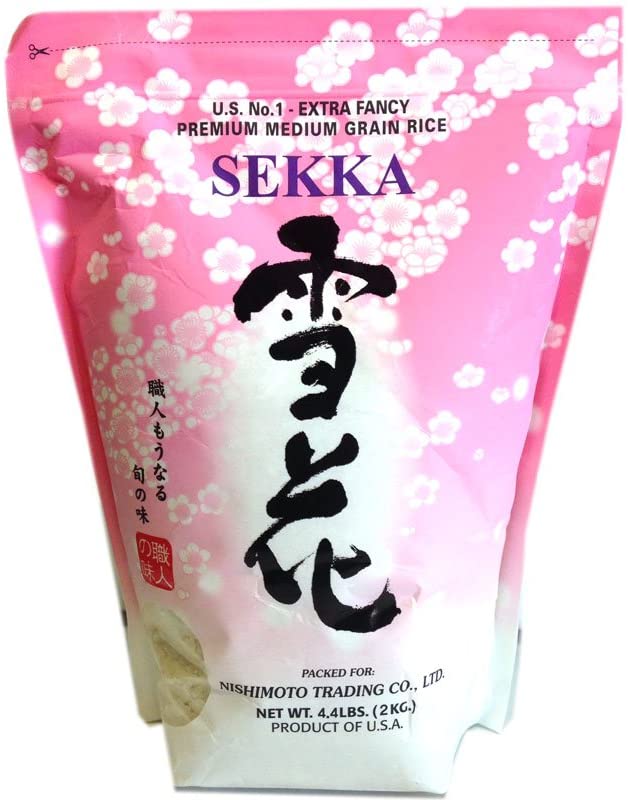 Sekka Extra Fancy Premium Grain Sushi Rice - 4.4 Lb (2 Kg)