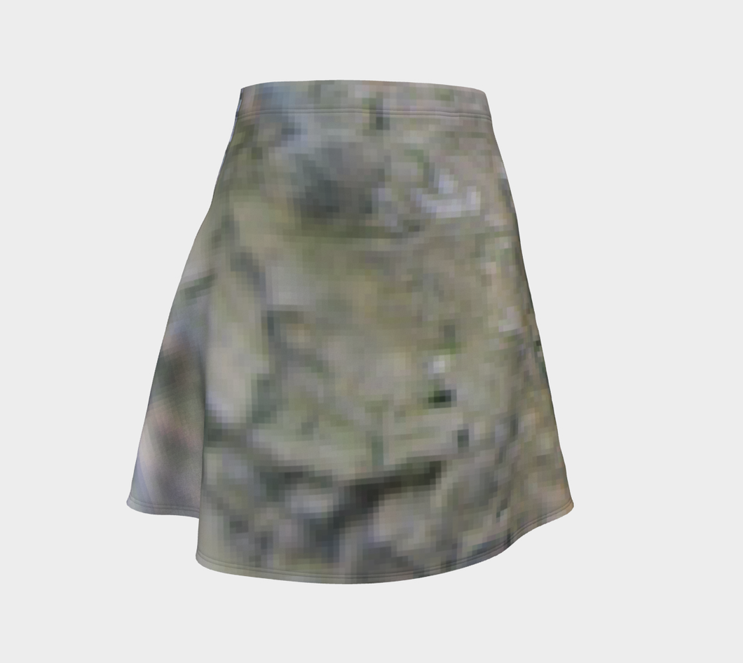 Grey Shades Flare Skirt 14