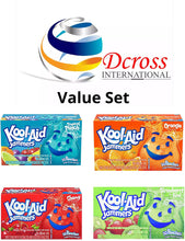 Load image into Gallery viewer, Dcross International Value Set of Kool-Aid Jammers Variety Packs 4 Different flavors 4 packs.
