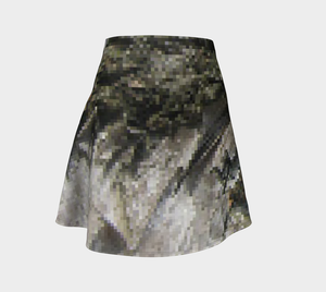 Grey Shades Flare Skirt 24