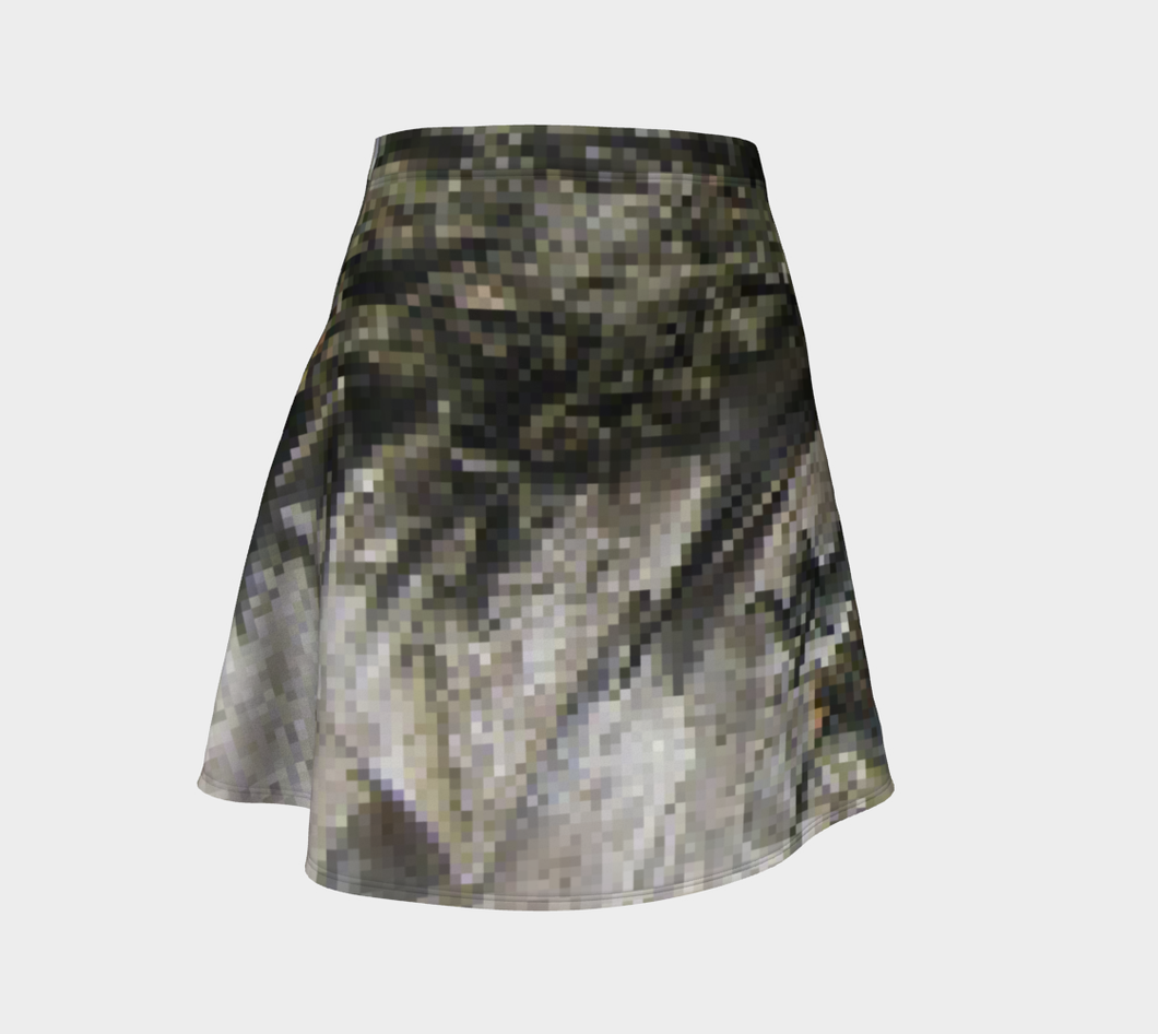 Grey Shades Flare Skirt 24