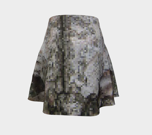 Grey Shades Flare Skirt 35