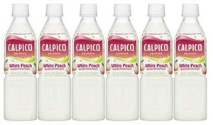 CALPICO White Peach 500ml (Pack of 6)