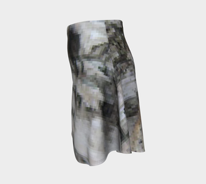 Grey Shades Flare Skirt 5