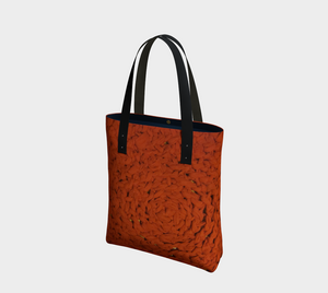 Dcross Knotted Pattern Tote Bag