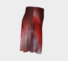 Load image into Gallery viewer, Red Shades Flare Skirt
