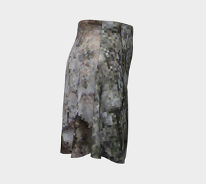 Grey Shades Flare Skirt 27
