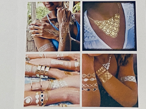 Metallic Tattoos