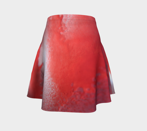 Red Shades Flare Skirt 3