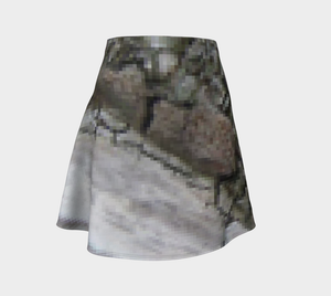 Grey Shades Flare Skirt 29